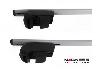 Alfa Romeo Stelvio Roof Rack Cross Bars - for models w/ factory roof rails - Silver - Starlock - 2018-2025 Alfa Romeo Stelvio Roof Rack Cross Bars - for models w/ factory roof rails - Silver - Starlock - 2018-2025